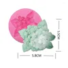 Baking Moulds Hydrangea Silicone Mold Chocolate Fondant Cake Gypsum Soap Ornaments Decorative Glue Drop