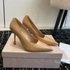 simple Classic pumps shoes stiletto heel sandal Pointed toes patent leather High-heeled 9.5cm designer heels Dress shoes Office