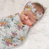 Coperte Coperta per la ricezione del bambino Coda Nodo Fascia per capelli Copricapo Copricapo Regali Dropship