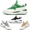 Uomini scarpe da corsa atleisure basse allargo traspirante per scarpe giallo verde chiaro nero allenatori da uomo Sports sneaker