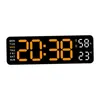 Wall Clocks Desk Clock With Temperature Digital Alarm Decor Modern For Home