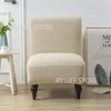 Sandalye kolsuz kapak streç tek kanepe slipcover kalıp kutup polar koruyucusu oturma odası için kapsar