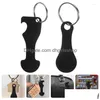 Keychains & Lanyards Keychains 2 Pcs Token Keychain Rings Bag Pendant Charms Shop Cart Backpack Trolley Tokens Zinc Alloy Compact Hol Dhngy