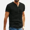 Men's T Shirts Stylish Bar Baggy Casual Shirt Cotton Linen Tee Hippie Long Sleeve Top Men T-shirt V Neck Tshirt Tops