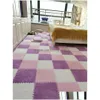 Tapis Tapis Chambre À Coucher Résistant Au Vent Et À La Saleté Boutique Entière Chambre De Fille Style Coréen Épissage Tapis De Sol Mousse Ménage Drop Livraison Hom Dhjay