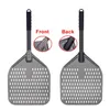 New Pizza Peel Aluminum Pizza Shovel With Long Handle Custom Pizza Paddle Factory Pastry Baking Accessories 201023256t