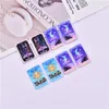 Charms 10st Mix Style Tarot Card The Sun Moon Cat Acrylic Pendant for Earring Halsbandsmycken Making Craft DIY