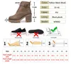 Boats Women 2023 Winter Female High Heel Lace Up Ankle Boots Buckle Platform Artificial Leather Ladies Shoes Zapatos Mujer 240123