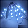 Modules LED Super Bright 5630 Mode Lampe publicitaire lumineuse 1,5 W 3 LED Rétro-éclairage 12 V IP68 Étanche Blanc froid Rouge Bleu Drop D Dhvdp
