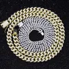 6 Mm 10 Mm Wide Single Row Cuban Link Chain Gra Vvs Moissanite Diamond Necklace Bracelet Fine Jewelry Hiphop