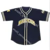 Nosza NCAA New College Customed Michigan Wolverines Baseball Jersey Jaylen Jones 28 Keaton Carattini Jack White Tyler Ful High