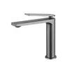 Bathroom Sink Faucets Minimal Tabletop Basin Faucet Cold And Water Single Handle Ceramic Valve Core Household Hole