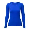 T-shirt Swiftly Tech 1.0 aderente Top Top Top Womens Yoga Solido Colore Solido T-Shirt S-Shirts Fitness Training con forte elasticità e t-shirt traspirabilità