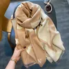 Schals 2024 Gedruckt Design Kaschmir Warme Schal Schal Für Frauen Pashmina Winter Wraps Decke Bufanda Weibliche Mode Poncho Echarpe