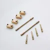 4 PCS Rose Gold Steel Connsors 4 PCS Rose Gold Smools 2 PCS Rose Gold 26 5mm 1 2mm screat links for AP 15400 15300 Royal OA279i