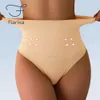 Flarixa High Waist Tummy Control Panties Women Thong Panty Slimming Underwear Butt Lifter Belly Shaping Brief Body Shaper