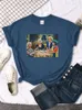 Damen-T-Shirts, kurzärmeliges Hemd, The Golden Girls Dinner, Druck, Damen-T-Shirts, Harajuku-Vintage-Frauen-T-Shirt, O-Ausschnitt, Hip Hop