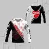 Hoodies masculinos 3D Impressão Digital Hoodie Ducati Logo Racing Suit 2024 Primavera e Outono Meninos Meninas Personalidade