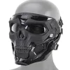 Scheletro di Halloween Airsoft Maschera Full Face Skull Cosplay Maschera per feste in maschera Paintball Gioco di combattimento militare Protezione per il viso Mas Y238D