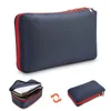 Sacos de armazenamento organizador de viagem embalagem de compressão roupas dupla camada portátil grande capacidade/cubo impermeável ziplock baggies