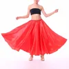 Palco desgaste crianças ciganas meninas espanhol flamengo saia cetim seda brilhante grande balanço vestido de dança do ventre flamenco desempenho traje