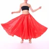 Stage Wear Enfants Gypsy Girls Espagnol Flamengo Jupe Satin Soie Brillant Big Swing Belly Dance Robe Flamenco Performance Costume