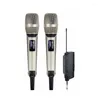 Mikrofony SKM9000 UHF Profesjonalny bezprzewodowy mikrofon metalowy mikrofon dla DJ Case Vocal Studio YouTube Karaoke