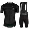 Cykeltröja män Summer Antiuv Set Breattable Racing Sport MTB Bicycle Bike Clothing Suit 240130