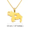 Venezuela Map Pendant Necklaces 14k Gold Jewelry Venezuelan Jewellery