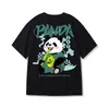 Kawaii Vintage Anime panda Stampa T Shirt Divertente Uomo Estate Casual Manica corta Magliette Uomo taglie forti Top ropa y2k hombre Tees 240124