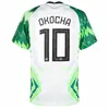 ナイジェリア2024サッカージャージオシムヘン22 23 24フットボールシャツオコチャサイモンルックマンIheanacho 2018ファンプレーヤーバージョン94 96 96 96 96 1994 1996 1998レトロ18 19