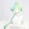 Inne impreza imprezowy dostarcza genshin Impact Anime Sacharoza peruka zielona bpple cosplay wysokotemperatura peruka halloweenowa odporność na ciepło 222i