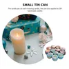 12PCS Świece Bożego Narodzenia Pogreny pachną puste aromaterapia małe puszki 240122