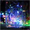 LED Strings 20leds Light Cork Glass Wine Copper String Christmas Party Party Holday Holday Light