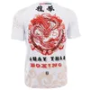 Jujutsu muay thai clube de luta roupas esportivas crianças adulto manga curta shorts treinamento mma fitness boxe dragão ano conjunto