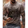 T-shirts pour hommes T-shirt d'impression 3D surdimensionné Eagle Skulls Anime Graphic Hommes Vêtements Cou Casual Vacances en plein air Court Top Style Punk