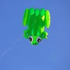 High Quality 3D Single Line Software Frog Kites Sports Beach With Kite Handle and String Easy to Fly 240202