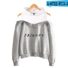 Hoodies femininos amigos membro pop moda quente macio feminino moletom hip hop sexy fora do ombro moletom com capuz roupas