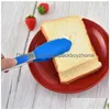 Autre cuisine, barre à manger Sile Food Tong Cuisine en acier inoxydable Cuisine Salade Pain Servant Pinces Anti-dérapant Clip Pince BBQ Outils Gr Dhouw