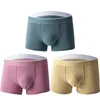 Mutande 3 pezzi uomo undrewear boxer sexy in cotone per mutandine da uomo moda boxer uomo intimo uomo confezione da ragazzo