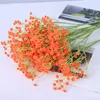装飾的な花108ミニヘッドジプソフィラ63cm人工ベイビーの呼吸の花Diy Wedding装飾ホームアレンジ