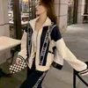 Tweedelige damesbroek Koreaanse mode Gedrukt trainingspak Vintage hoodies met rits Oversized joggingbroekensets voor dames Herfst Winter Y2k