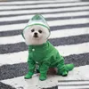 Dog Apparel Raincoat Outdoor Pet Jumpsuit Rain Coats Waterproof Clothes Jacket Boots Shoes For Small Cat Chihuahua S-Xldog Drop Deliv Dh6Fr