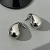 Pendientes colgantes Bilandi de latón con forma de gota de agua vacía para mujer, joyería Punk, regalo de fiesta, vestido de espectáculo, diseño de moda 2024