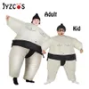 Costume gonfiabile di Sumo Halloween per bambini adulti Purim Carnevale Natale Cosplay Fan Operated Wrestler Suits1 Anime Costumes225b