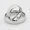 Pierścienie klastra 2 szt./Zestaw 925 srebrny srebrna para klasyczna kochanek pierścień palców dla kobiet symbol miłosny biżuteria ślubna bijoux