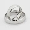 Klusterringar 2 st/set 925 sterling silver par klassisk älskare fingerring för kvinnor man symbol älskar bröllop smycken bijoux