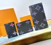 Projektant mężczyźni portfel Top Luksusowe skórzane portfele Portfel Karta Uchwyt mody litery kwiatowe