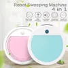 Home Smart Roboter-Staubsauger Mopp Kehren Automatische Reinigungsmaschine Drag Sweep Reiniger Kleiner wiederaufladbarer Kehrroboter1292L