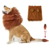 Odzież dla psa Cosplay Costume Lion Mane Dogs Cap Party Dekoracja Dekoracja dla zwierząt akcesoria